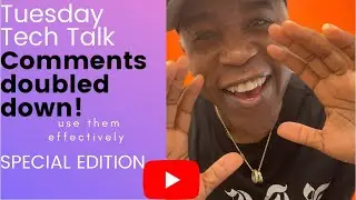 Tuesday Tech Talk! Social Digital Currency- Comments Doubled down! Thats how important Comments Are!
