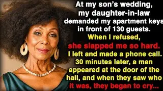 My daughter-in-law slapped me in the face and demanded my house keys!