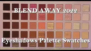 PLouise Blend Away 2022 Eyeshadow Palette Swatches