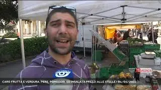 CARO FRUTTA E VERDURA, PERE, POMODORI  ED INSALATA PREZZI ALLE STELLE | 04/04/2022