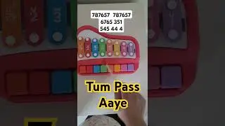 Xylophone Notes | Hindi Songs | Tum Pass Aaye #xylophone #music #hindisongsxylophone