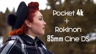 Blackmagic Pocket Cinema Camera 4k Raw Footage | BRAW 3:1 | Rokinon 85