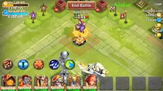 Castle Clash L1am's Double Evolve Pally