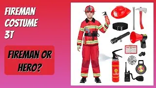 REVIEW (2025): Fireman Costume 3T. Features.