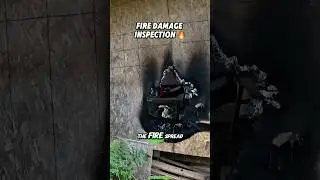 Fire Damage Inspection 🔥 Quick Look at Limited Fire Spread | Outdoor Boys
