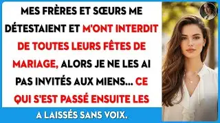 Mes frères et sœurs me méprisent et m'excluent de leurs mariages. Je ne les inviterai donc pas.