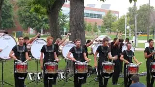 SCV drumline 2014 opener snares