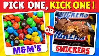 Pick One Kick One Sweets & Candy bars 🍭🍫🍬