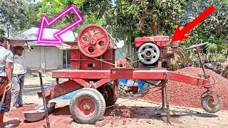 Advanced Technology Brick Breaking Machine || Brick || #machine