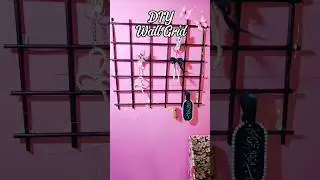 DIY Wall Grid🎀 #shorts #viralshorts #trending #diy #craftyhome #new