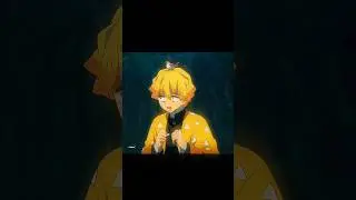 Zenitsu Is Scared😱Of The Bird's Sound🤬 #anime #shorts