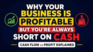 Why Your Business Is Profitable but You&rsquo;re Always Short on Cash (Cash Flow vs Profit Explained)