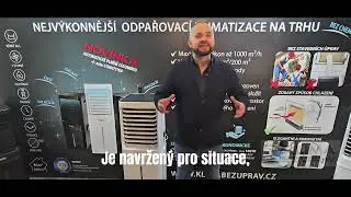 Mobiln&iacute; odpařovac&iacute; klimatizace model P80 / P81- představen&iacute; modelu