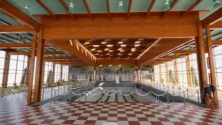 Grossinger's Indoor Pool Recreation Walkthrough Video