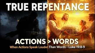 True Repentance: When Actions Speak Louder Than Words (Luke 19:8&ndash;9)