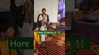 birthday celebration of a friend with  #iskon hare  krishna 🎊🎊🥳 #shorts #iskonranchi #harekrishna