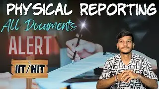 Physical reporting documents in nits and iits | documents verification |#nit #documents #physical