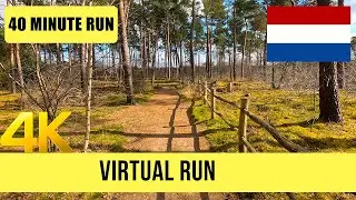 Virtual Trail Run | Gopro FPV running video for treadmill | Den Treek 🇳🇱