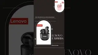 Lenovo PD1 True Wireless Bluetooth Earbuds. #earbuds #bluetooth #audioadventure #gifts #smart