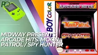DRIVING FAST AND BLASTING STUFF - Moon Patrol / Spy Hunter - Game Boy Color Reviews #092