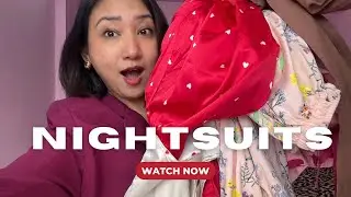 &ldquo;CUTE & COMFY Night Suits from Myntra 💕₹350 starting* Budget Haul You&rsquo;ll LOVE!&rdquo;