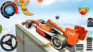 Formula Car Racing Stunt Simulator - Impossible Mega Ramp GT Car 3D - Android GamePlay #2