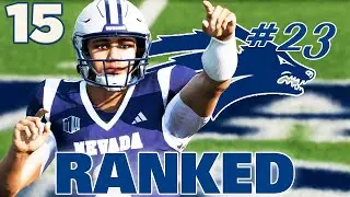 Nevada Gets RANKED for the First Time Since..  | Nevada College Football 26 Ep 15