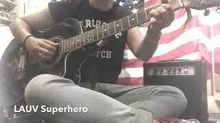 Lauv - Superhero  (Guitar Cover) , Mac Jr.