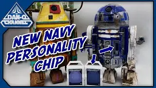 NEW Galaxy's Edge NAVY Droid Personality Chip - Droid Depot