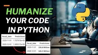 Humanize Your Python Code - Generate Human Readable Output | Humanize Python Package #python