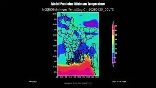 &ldquo;Next 3 Days Mysterious: Minimum  & Maximum Temperature Model Prediction&rdquo;.Credit by @MCERC
