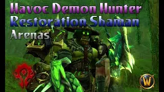 2v2 Arenas Havoc Demon Hunter / Restoration Shaman - Shadowlands 9.1 PvP