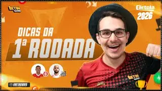 DICAS #1 RODADA | CARTOLA FC 2026 | BORA VALORIZAR E MITAR!!!