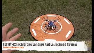 LETMY 42 Inch Drone Landing Pad Launchpad Review