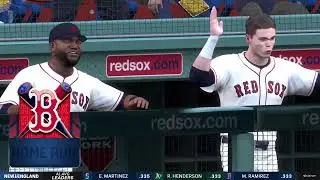 MLB The Show 25 franchise mode Boston Red Sox 45-17 Legends enabled GOAT difficulty