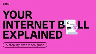 Your Time Internet bill explained
