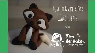 How to make a fox cake topper