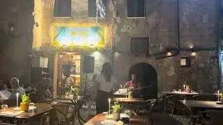 Zorba's Dance at a Greek taverna (Rhodes)