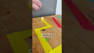 Loose Part Line Up | Quick Activity Set Up