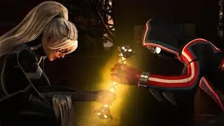 When Spiderman helped Black Cat Spider-Man 2 #spiderman2 #spiderman #spiderman2ps5 #avengers