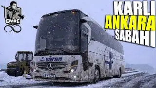ETS 2 | KARLI BİR ANKARA SABAHI !! KARLI HAVADA RELAX SEFER !!  @EmreBOZKURT  Anısına...