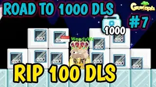 RIP 100 DLS BELI 2000 VENDING MACHINE ?! RT1000DL #7 !! GROWTOPIA INDONESIA