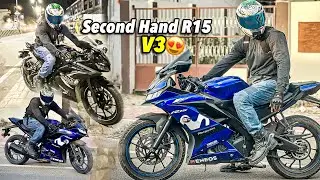 Finally 2 Second Hand R15 V3 Mil Gyiiii🔥 Dono Me Se Kaunsi Achi Hai?? Blue Or Black🚀