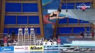 He Zi 2015 World Aquatics Championships Preliminary 3m