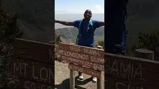 Rim Challenge at Mt Longonot🇰🇪 #travel #africa #adventure #travelguidekenya #issabrand