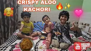 “Crispy Aloo Kachori Recipe😋 | आलू की खस्ता कचौड़ी | Street Style Kachori Banane ka Tarika” #vlog 