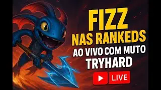 TRYNDAMERE E FIZZ DESTR&Oacute;I RANKEDS! MUITA TILT, CRIT E PLAYS INSANAS | League of Legends Ao Vivo