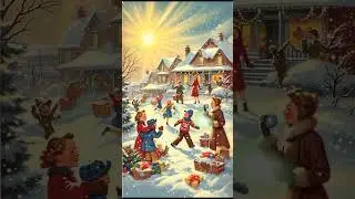 ❄️🏡 Cozy Family Christmas Morning | Snowy Streets, Joyful Moments & Holiday Cheer 🎄✨
