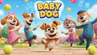 Baby Dog Dance | #babydog Most Viewed Video | Animal Songs | Moe Time Songs for Children