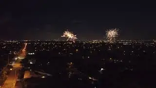 4th of July Fireworks Drone Footage 2022